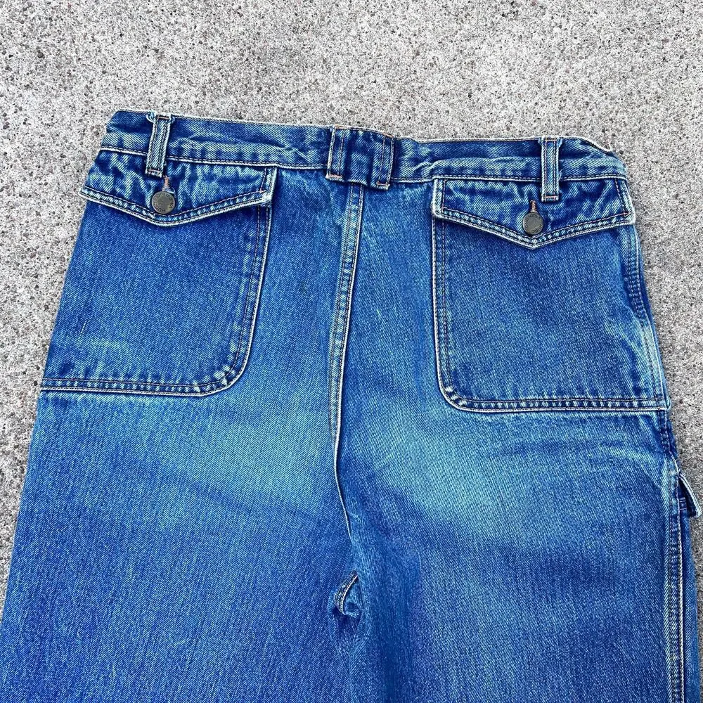Vintage Hugo Valentino‎ Jeans 30 x 31 | Straight Utility Carpenter Skater Baggy